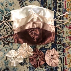 satin mask & scrunchie pack!